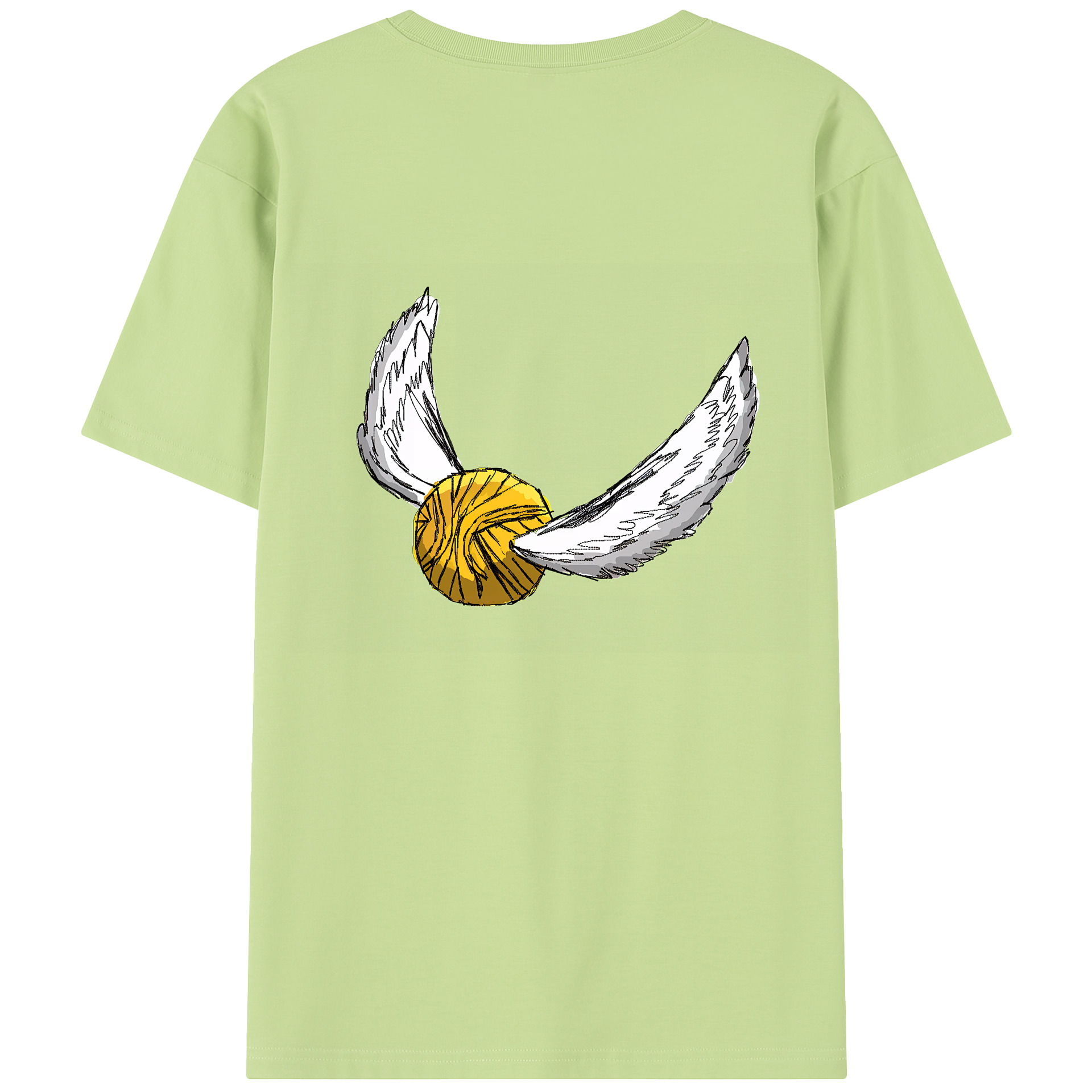 （画像用） Harry Potter ハリー・ポッターシリーズ 綿100％半袖Tシャツ（背面プリント）